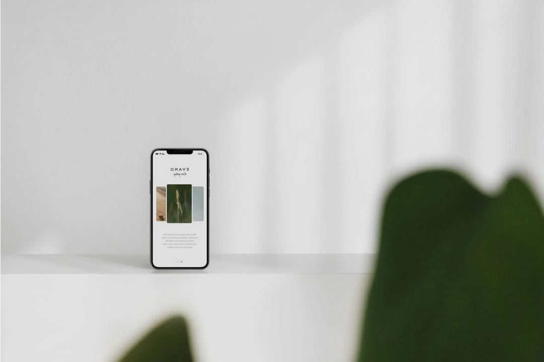eCommerce web design sample